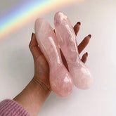 The New - Premium  Rose Quartz Yoni Wand - Just $169! Shop now at @curvenpeach | Pleasure Wands
